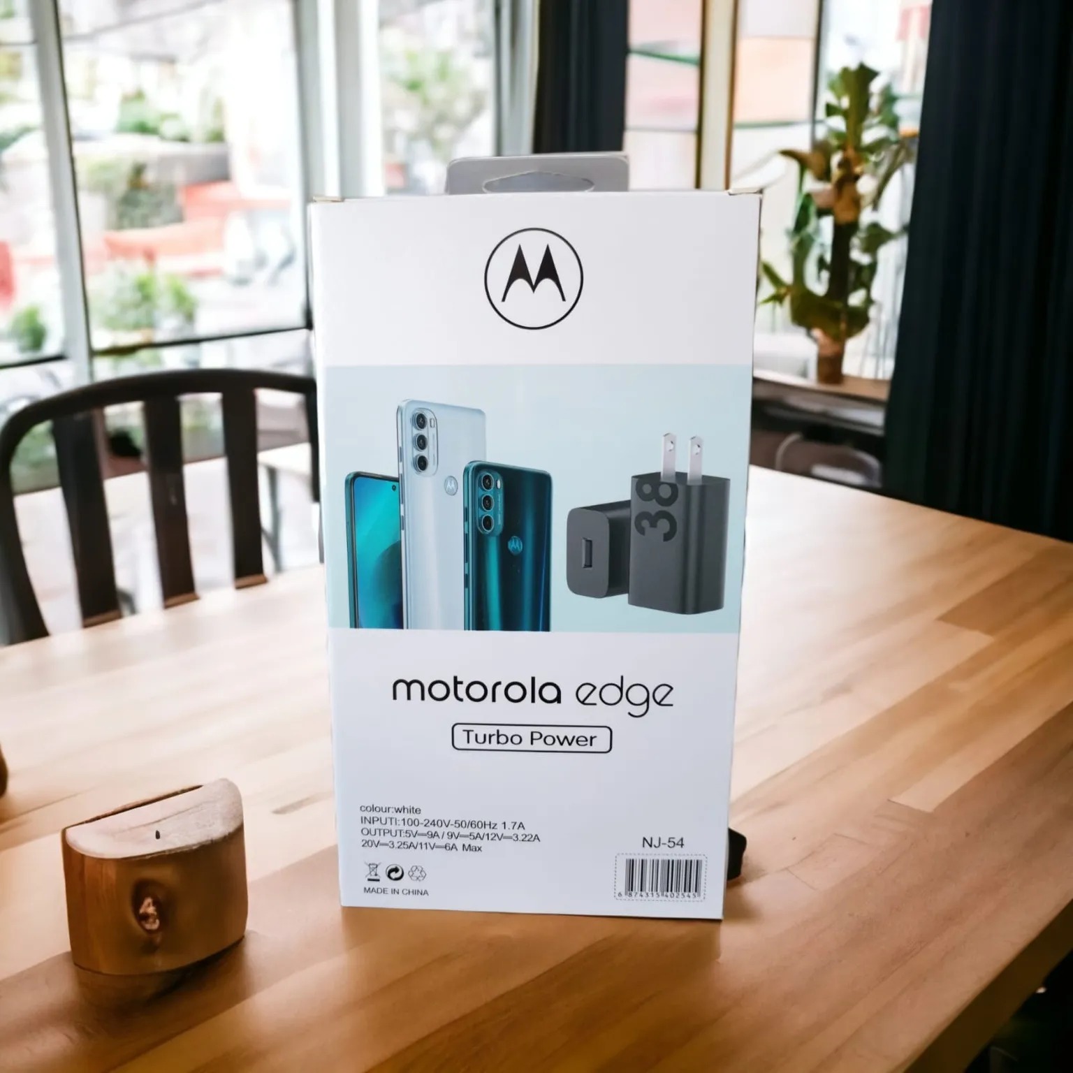 Cargador Motorola 38w Turbo Power Usb A Tipo C